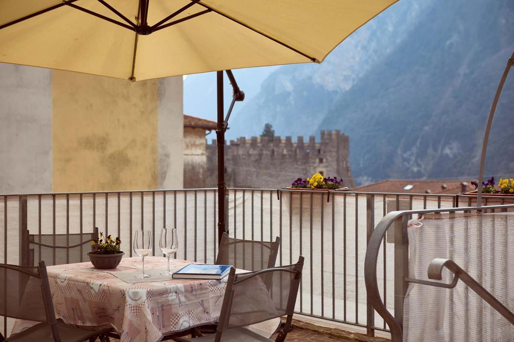 Appartamento Ania Vista Castello Тенно Экстерьер фото